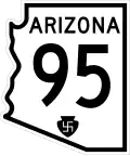 SR 95 route marker