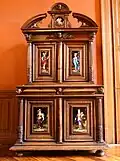 Double cabinet with enamel decoration 2.