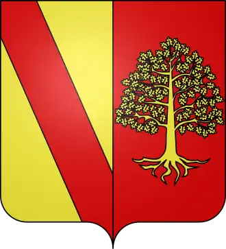 Coat of arms of Éléonore de Çà Garriga.