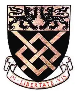 Arms of the former Merton and Morden urban district granted 1943