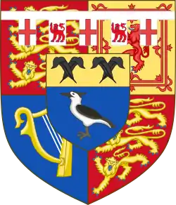 Arms of Birgitte, Duchess of Gloucester