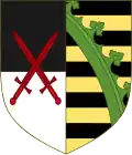 Coat of arms[a] of Saxony