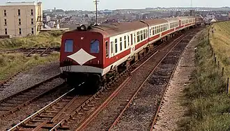 Arrival, Portrush station 22 June 1985