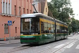 New Škoda Artic tram in Helsinki