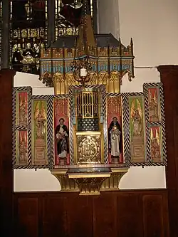 Aumbry in St Mary Magdalene. Munster Square