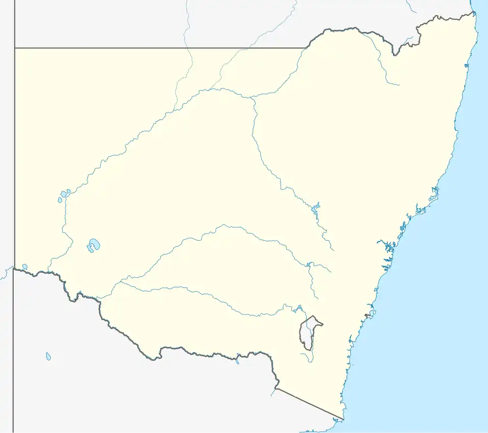 Australian Capital Territory is located in New South Wales