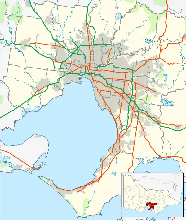 Monash Freeway is located in Melbourne