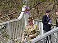Australian military attaché on Gloster Bridge