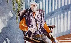 Grandma (detail), 50 × 70&nbsp;cm, oil on canvas