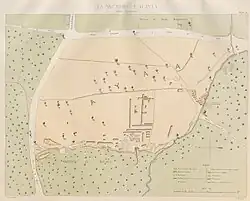 Plan of Ayaa Necropolis