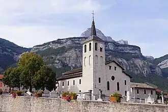 The church of Bernin