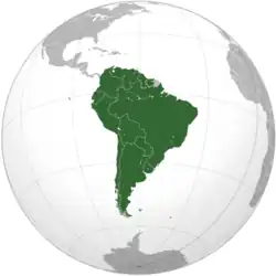 countries in South America with Burger King locations