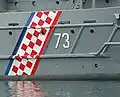 New racing stripes on Croatian Navy's BS-73 Faust Vrančić