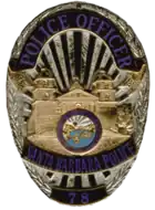 Badge of the Santa Barbara Police Department since 1990