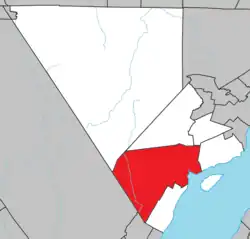 Location within Charlevoix RCM