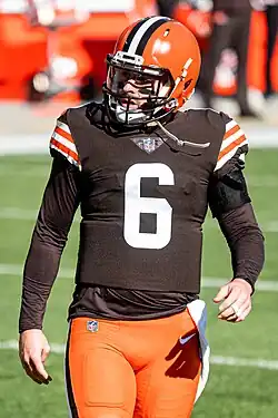 photograph of Baker Mayfield