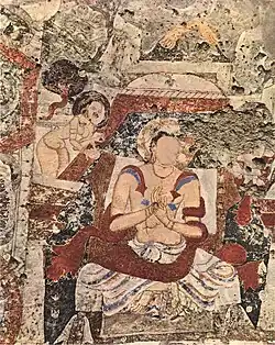 Western Buddha, Niche, ceiling, east section E1 and E2.[124]