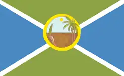 Flag of Chaguaramas Municipality