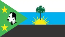 Flag of Ezequiel Zamora Municipality