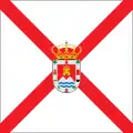 Flag of Valle de Santibáñez, Spain
