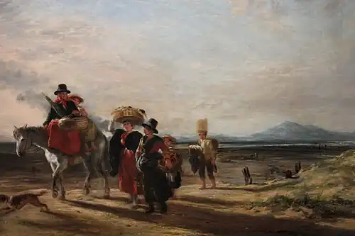 Barmouth Sands by William Collins, 1835