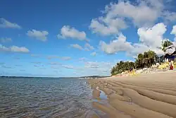 Beach in Barra de São Miguel
