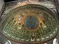 Apse semi-dome in mosaic, Basilica of Sant' Apollinare in Classe, Ravenna (549)[16]