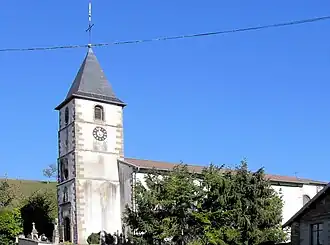 The church in Bazoilles-et-Ménil