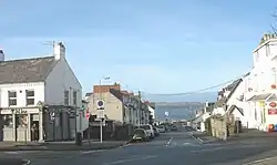 Beach Road, leading onto the beach