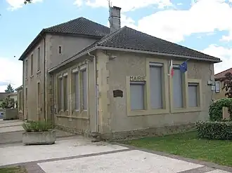 The town hall in Beaumarchés