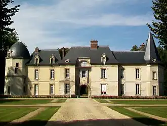 The chateau in Beaurepaire