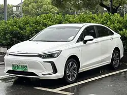 Beijing EU5 Plus front