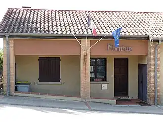 The town hall in Belbèze-de-Lauragais