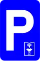 E9a: Parking permitted, when using parking disk