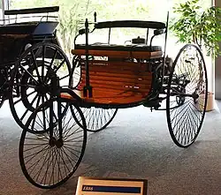 Image 281885-built Benz Patent-Motorwagen, the first modern car—a practical, marketable automobile for everyday use (from History of the automobile)