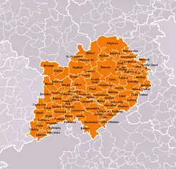 Location of Beroun District