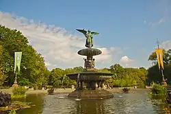 Bethesda Fountain in New York City