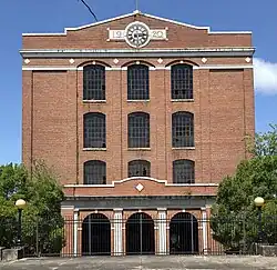 The remains of the old mill.