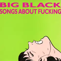 a manga-style drawing of a woman's head tilted back, her teeth gritted, and eyes shut in an orgasmic expression, on a green background. The band name and title appear above.
