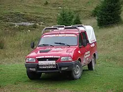 Romanian Mountain and Cave Rescue (Salvamont) Dacia 1307 Pickup