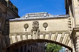 The link bridge between the original Art Gallery and the Art Gallery Extension of 1911–19.