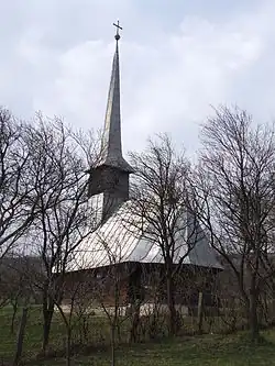 Wooden church in Poieniţa