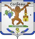Coat of arms of Corpeau