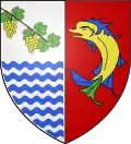 Coat of arms of Serves-sur-Rhône