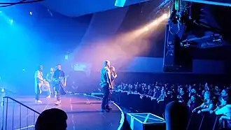 Bloodywood performing in 2023