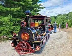 Trackless Train at the Desert of Maine