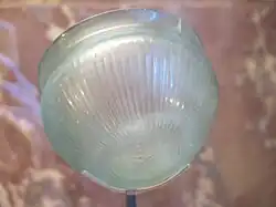 Ancient Greek fluted bowl, 150–100 BC, glass, Louvre