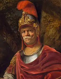 Man in golden helmet (Mars), National Museum, Warsaw