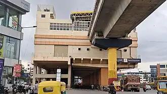 This metro station ready for operations as of July 2025