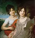 Portrait of Anna and Varvara by Vladimir Borovikovsky